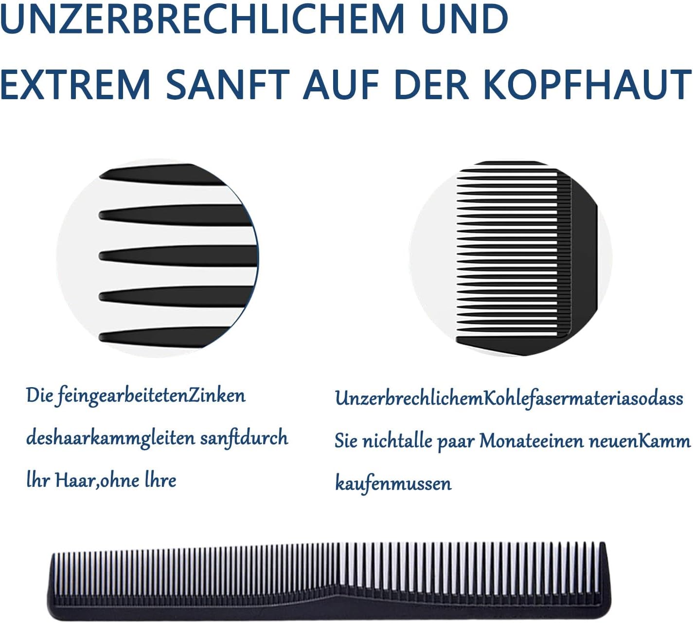 Peigne antistatique pour homme : l'outil essentiel des coiffeurs pour une coiffure impeccable – Image 3