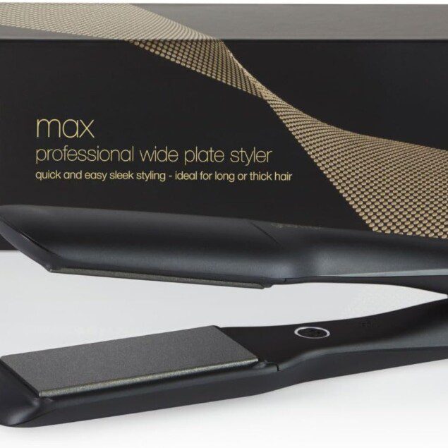 Lisseur ghd Max : lissage professionnel rapide et éclatant pour cheveux longs et épais
Découvrez le lisseur ghd Max, conçu pour les cheveux longs, épais et bouclés. Profitez d'un lissage 2x plus rapide, tout en préservant la santé de vos cheveux grâce à une technologie sans chaleur extrême. Offrez à votre chevelure 80% de brillance en un seul passage, et révélez toute sa beauté avec cet outil incontournable pour un quotidien stylé et élégant.