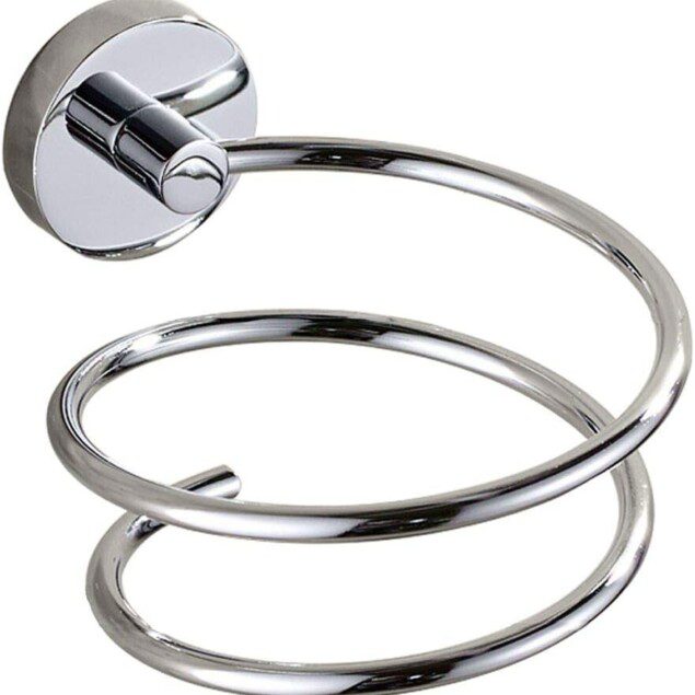 Sèche-cheveux rack en acier inoxydable : l'élégance pratique pour votre chambre et salle de bain