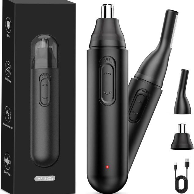 Tondeuse nez et oreilles homme : l'outil rechargeable idéal pour un toilettage précis et pratique
