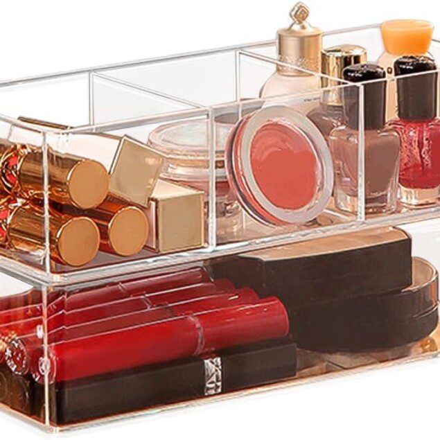 Boîte de rangement transparente pour maquillage : l'organiseur idéal pour une beauté toujours en ordre et à portée de main