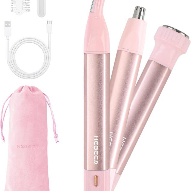 Tondeuse poil de nez pour femme : épilation précise et pratique en voyage   Découvrez notre tondeuse 3 en 1, idéale pour un entretien impeccable des poils de nez, des oreilles et des sourcils. Son design élégant et sa fonction rechargeable en font un accessoire incontournable, à emporter partout grâce à son sac de voyage inclus. Offrez-vous une épilation sécurisée et confortable, même en déplacement !