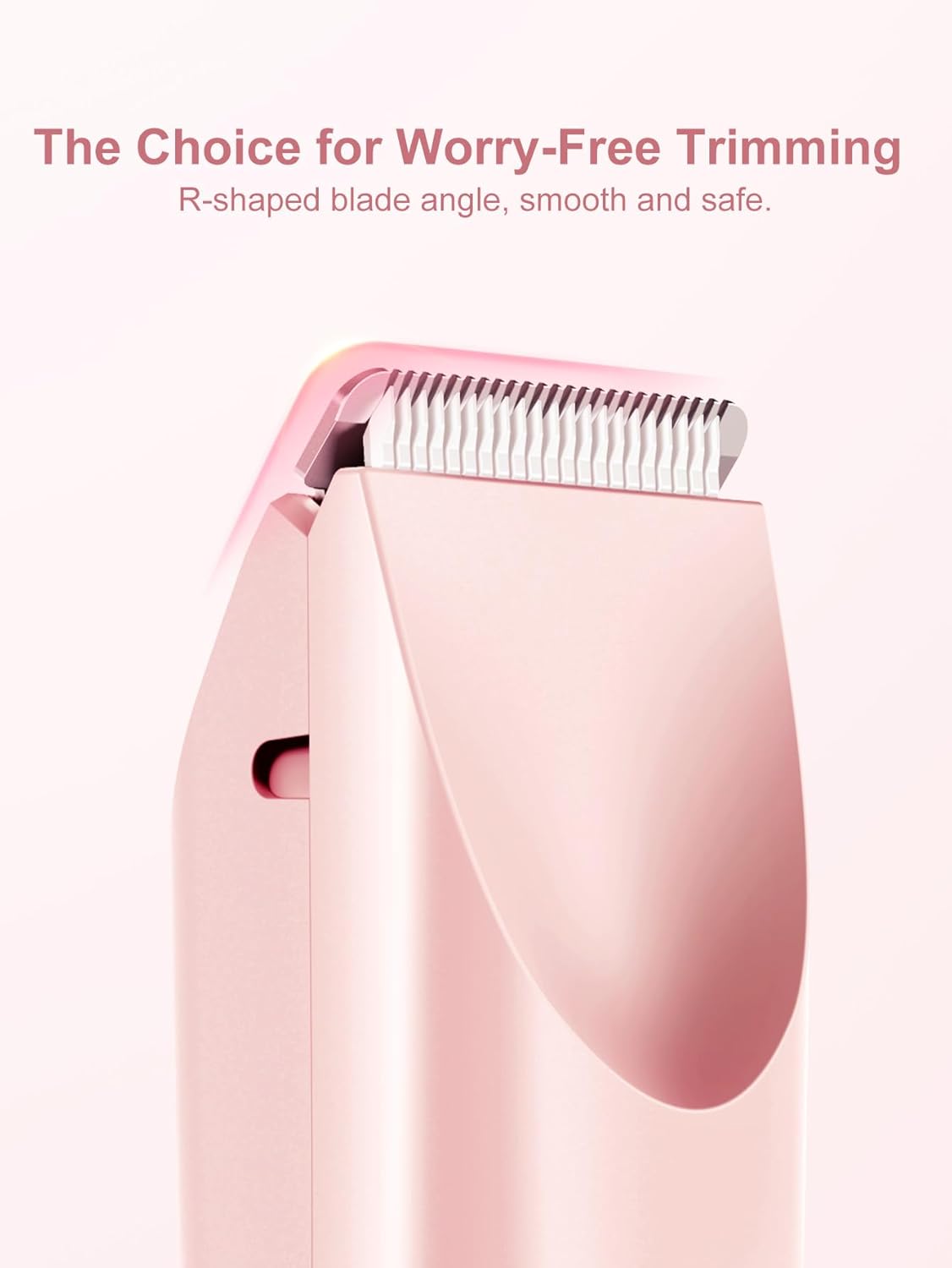 Tondeuse et rasoir électrique 2 en 1 pour femme : épilation efficace et douce du corps, bikini et visage – Image 4