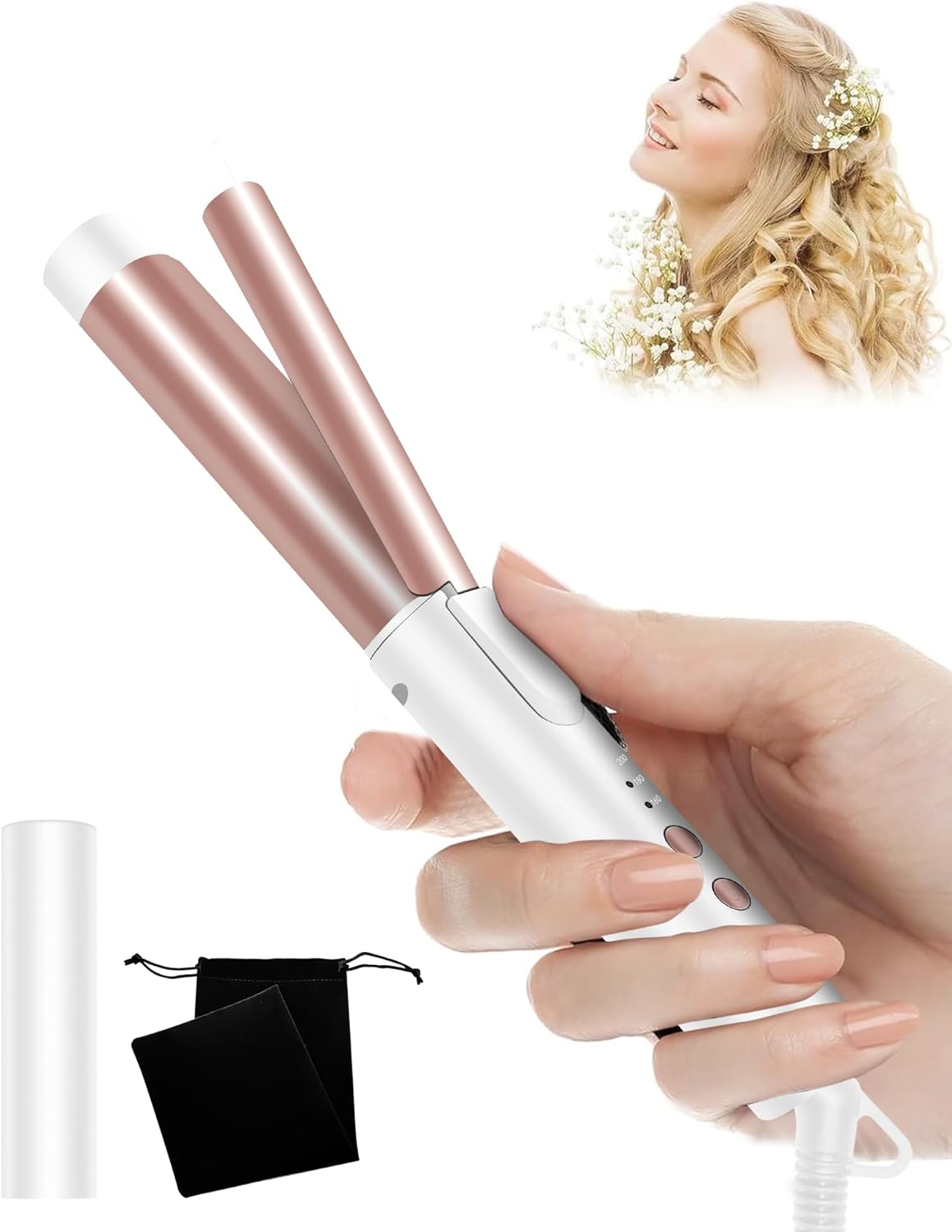 Mini fer à boucler : le boucleur idéal pour cheveux courts et mi-longs, pratique et élégant