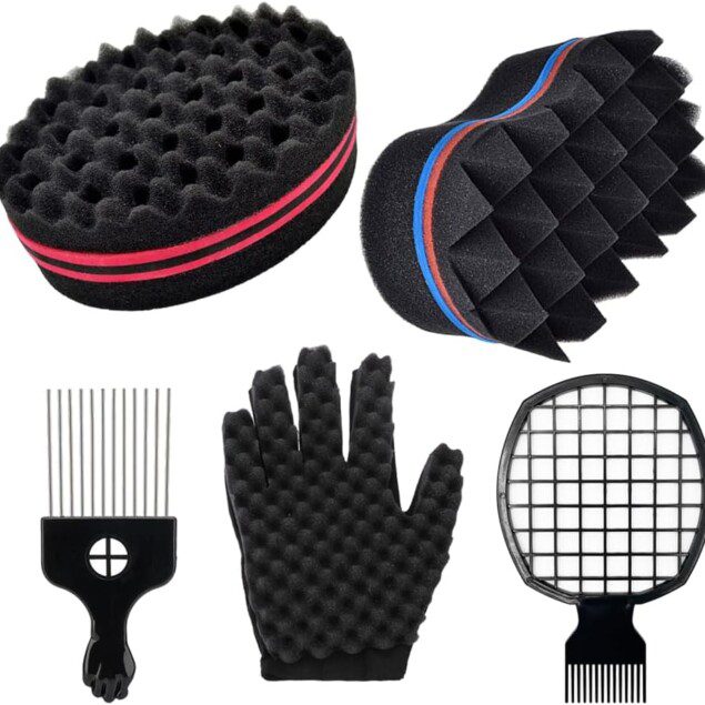 Brosse cheveux bouclés afro : l'outil idéal pour sublimer vos boucles crépues Pour les passionnées de coiffure afro, découvrez les bienfaits d'une brosse éponge et d'un peigne spécialement conçus pour définir et entretenir vos magnifiques boucles.