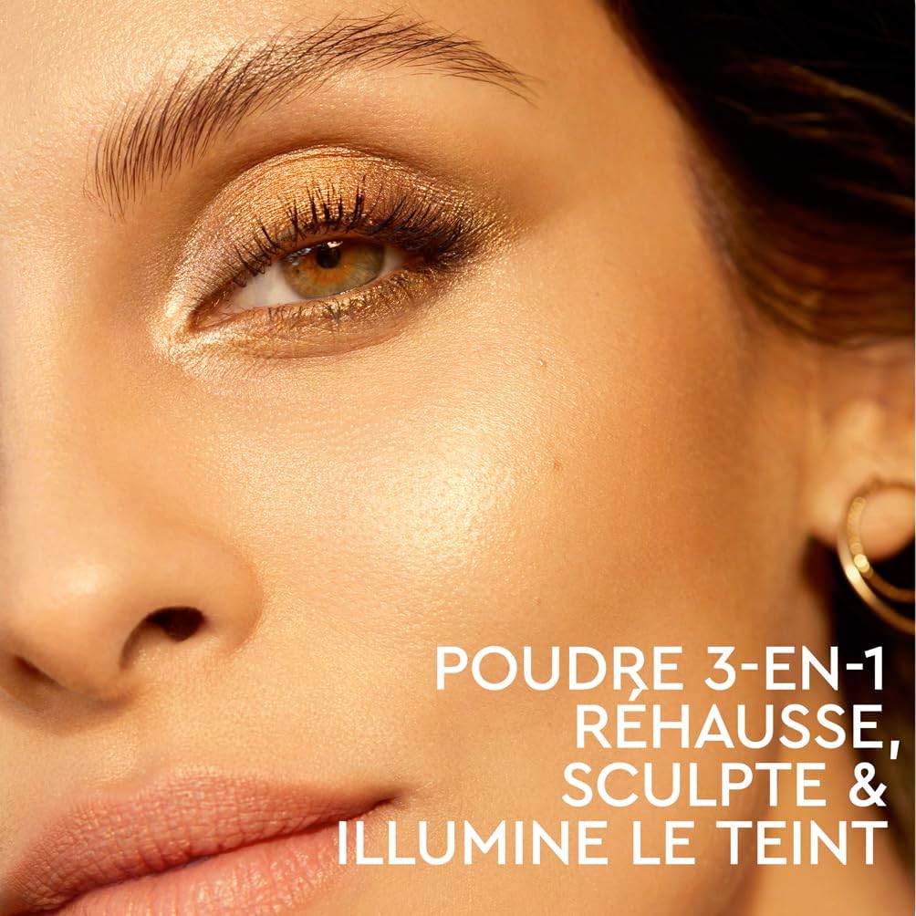 Coffret cadeau maquillage l'Instant doré : 3 produits essentiels pour un éclat naturel et durable Idéal pour les amatrices de beauté, enrichi en huile d'olive bio et pigments minéraux – Image 6