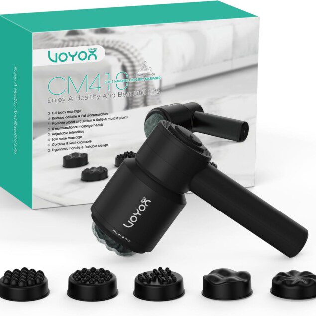 Masseur anti-cellulite pour un corps tonique : relaxez vos muscles et éliminez la cellulite avec notre appareil portable et rechargeable