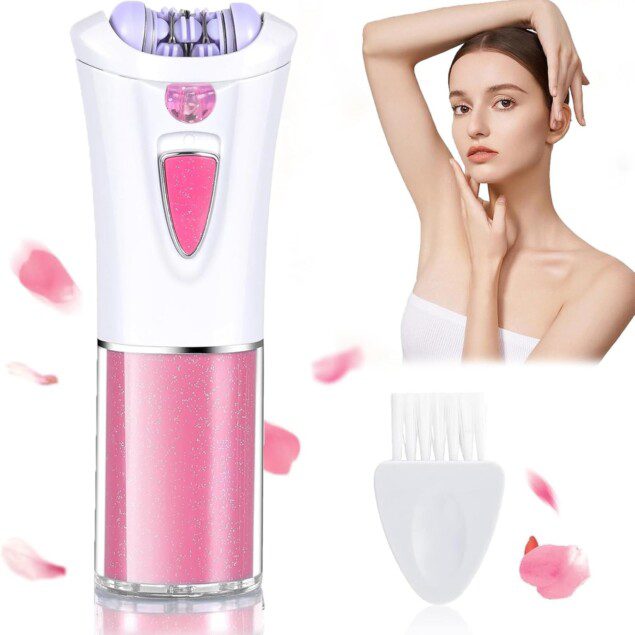 Épilateur facial sans fil : le mini appareil LED parfait pour une peau lisse et éclatante pour toutes vos zones sensibles