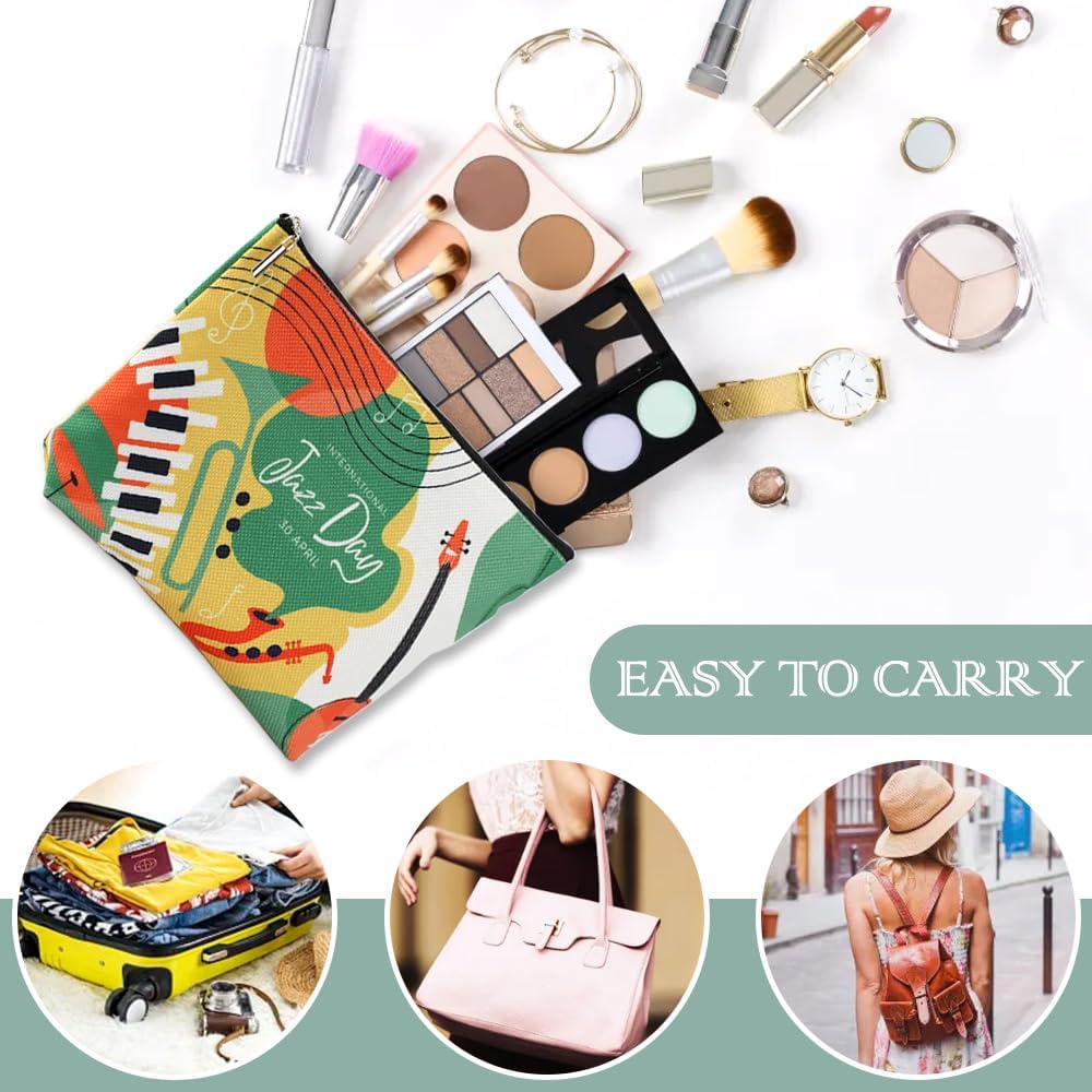 Pochette maquillage pour amateurs de musique : une trousse élégante pour festivals et concerts – Image 6