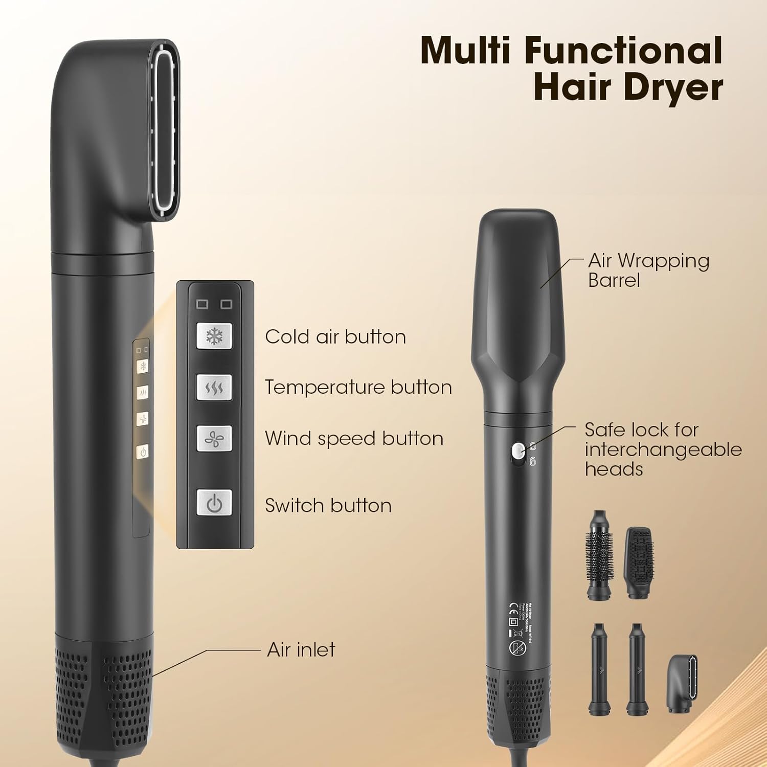 Style Éblouissant : Brosse Soufflante 5 en 1 – Image 9