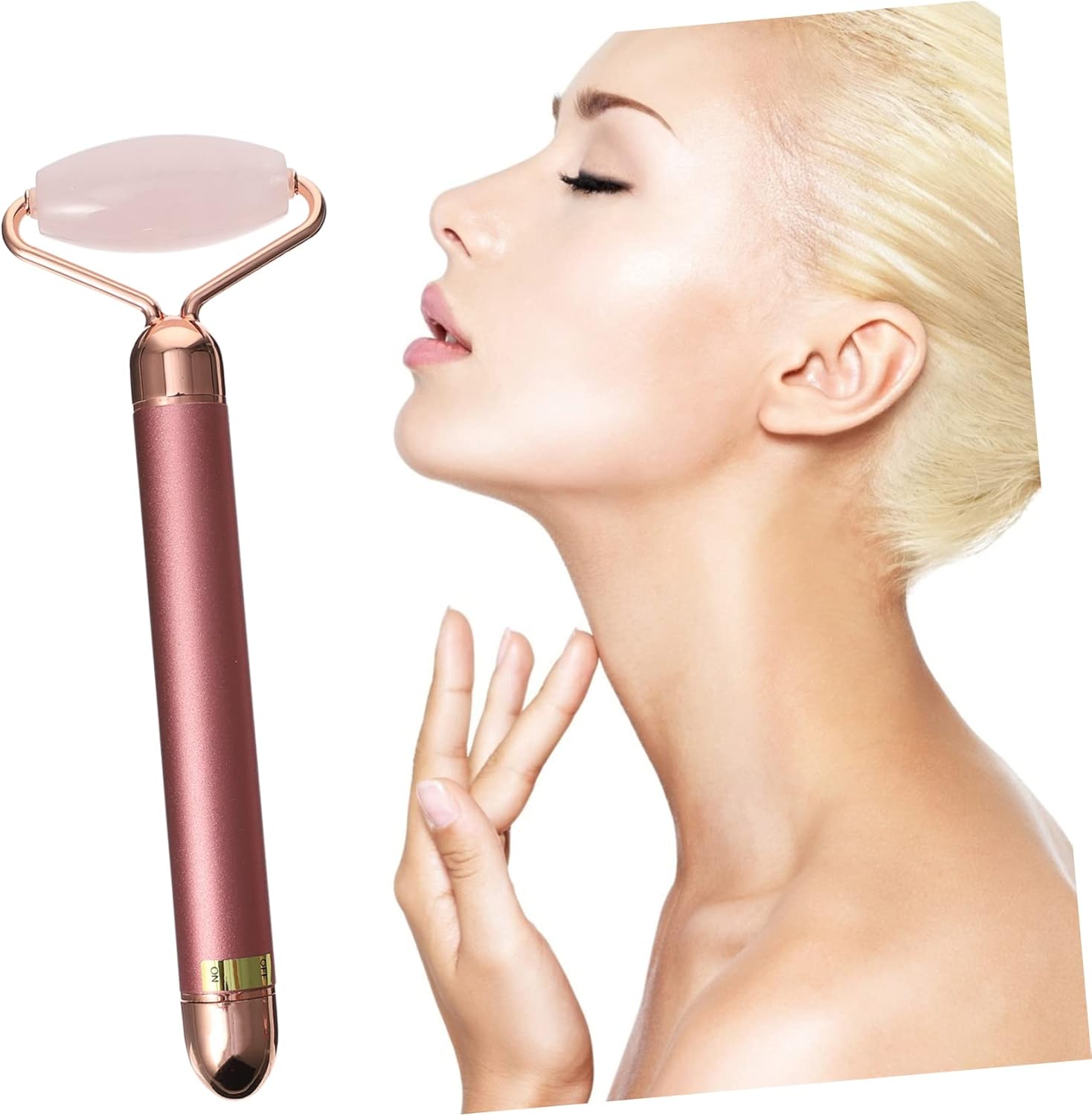 Ensemble de roller de jade électrique : pour un massage facial anti-âge et des résultats éclatants – Image 3