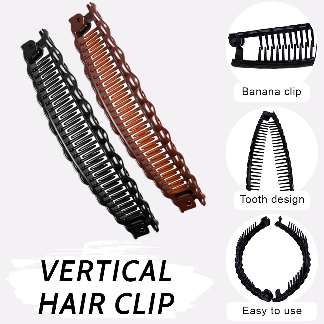 Pinces à cheveux pour femmes : élégance et maintien parfait pour vos coiffures longues – Image 5