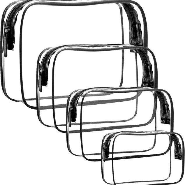 Trousse de toilette transparente : élégance et praticité pour hommes et femmes en voyage