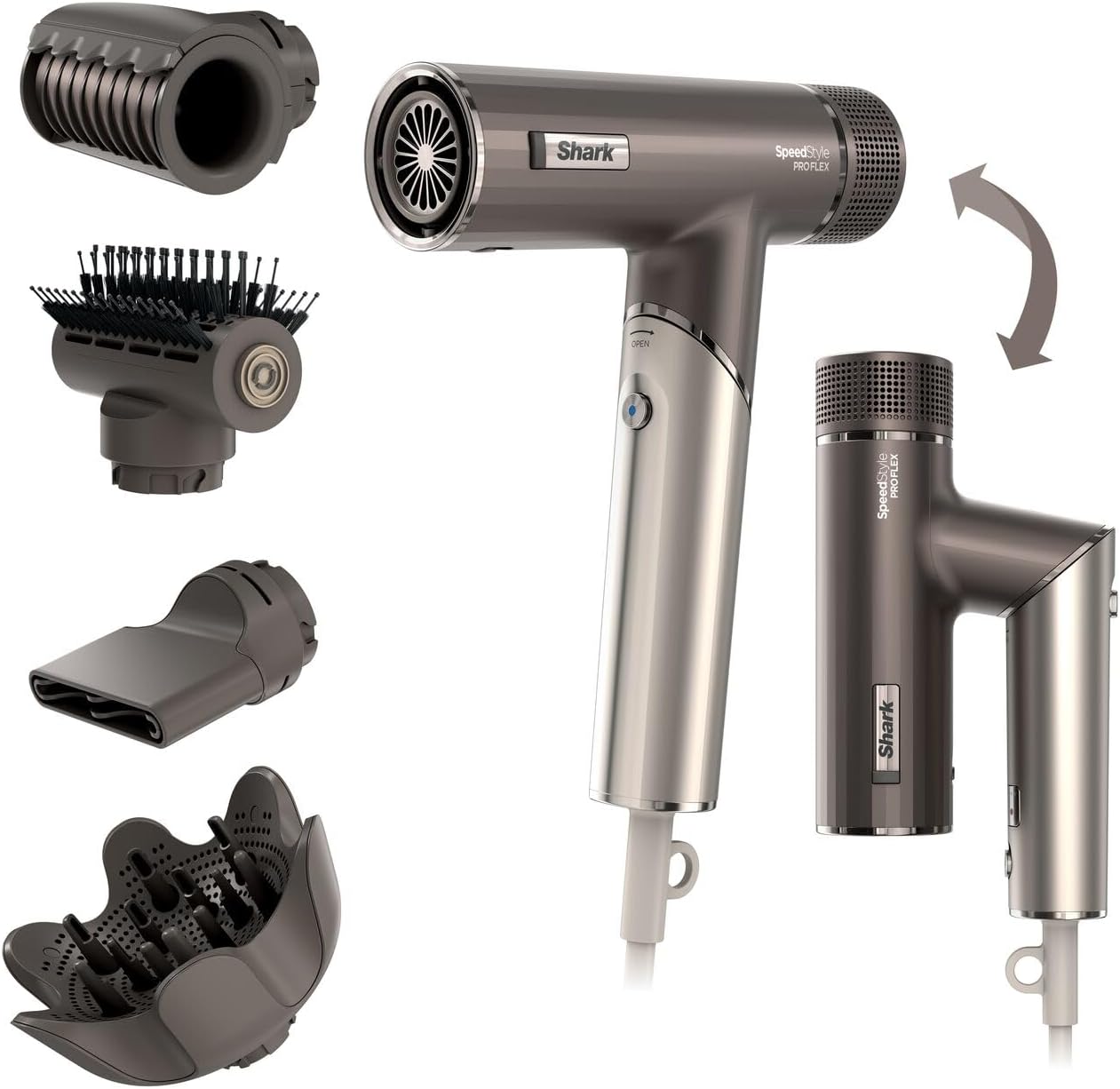 Sèche-cheveux SpeedStyle Pro FLEX : ultra-performant et léger pour une coiffure rapide et sans dommage