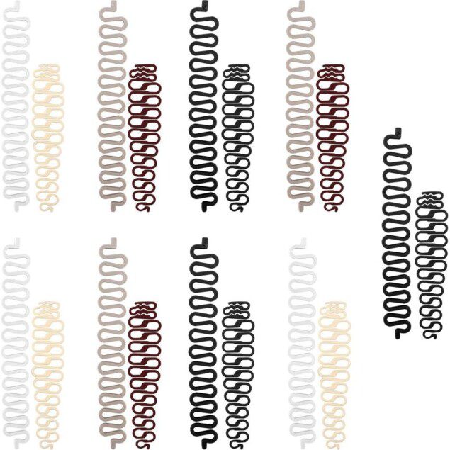Outils de tresse de cheveux : 18 accessoires essentiels pour un tressage rapide et simple Parfaits pour les passionnés de coiffure DIY et les adeptes de styles tendance