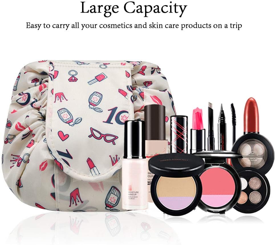 Trousse de toilette élégante : pour femmes et filles, un rangement pratique pour vos cosmétiques et bijoux – Image 2
