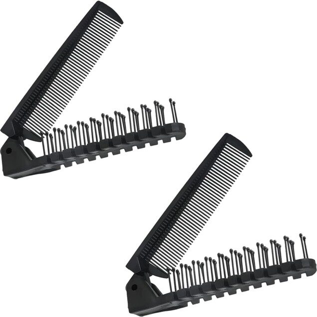 Brosse à cheveux pliable : le lot idéal pour les voyageurs exigeants Emportez votre brosse à cheveux portable et démêlante partout avec vous, pour des cheveux toujours impeccables en toutes circonstances