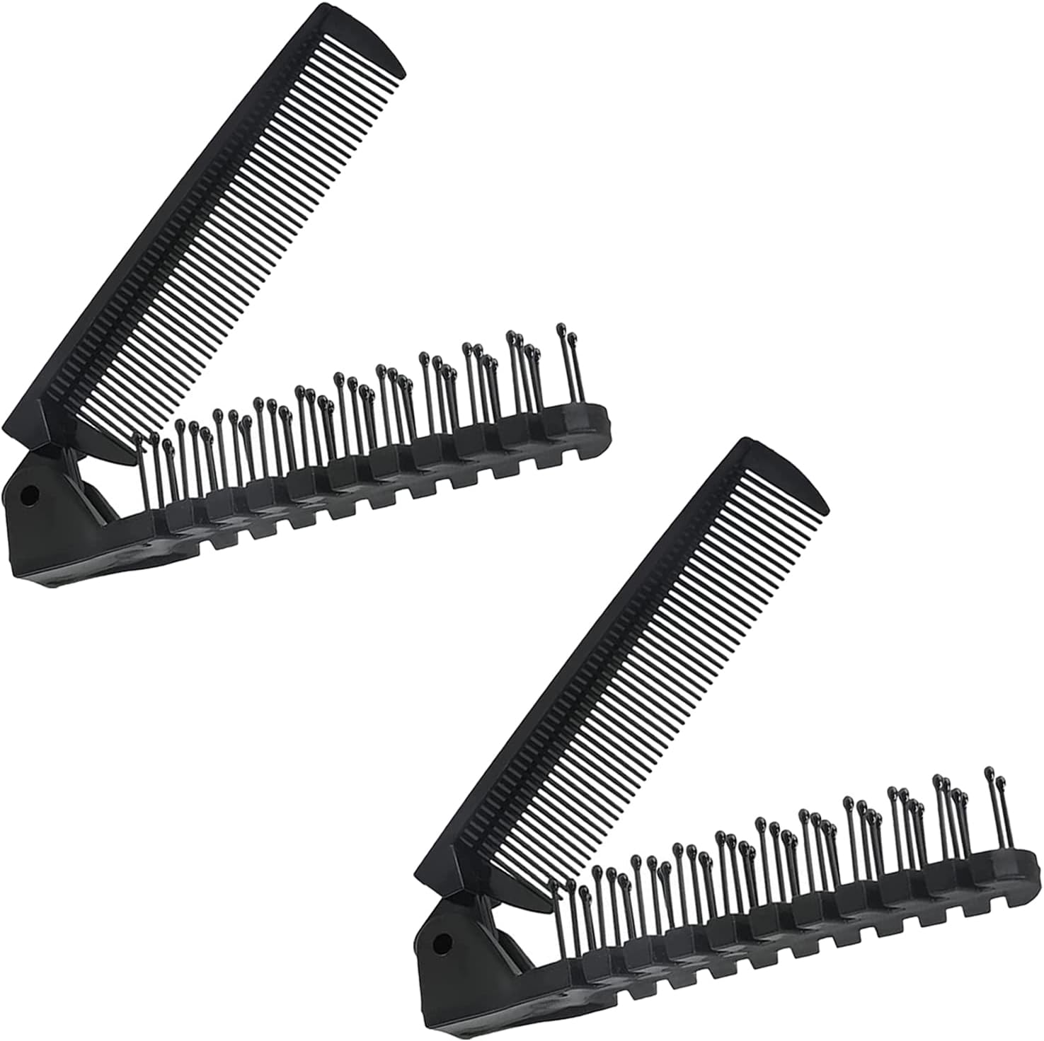 Brosse à cheveux pliable : le lot idéal pour les voyageurs exigeants Emportez votre brosse à cheveux portable et démêlante partout avec vous, pour des cheveux toujours impeccables en toutes circonstances