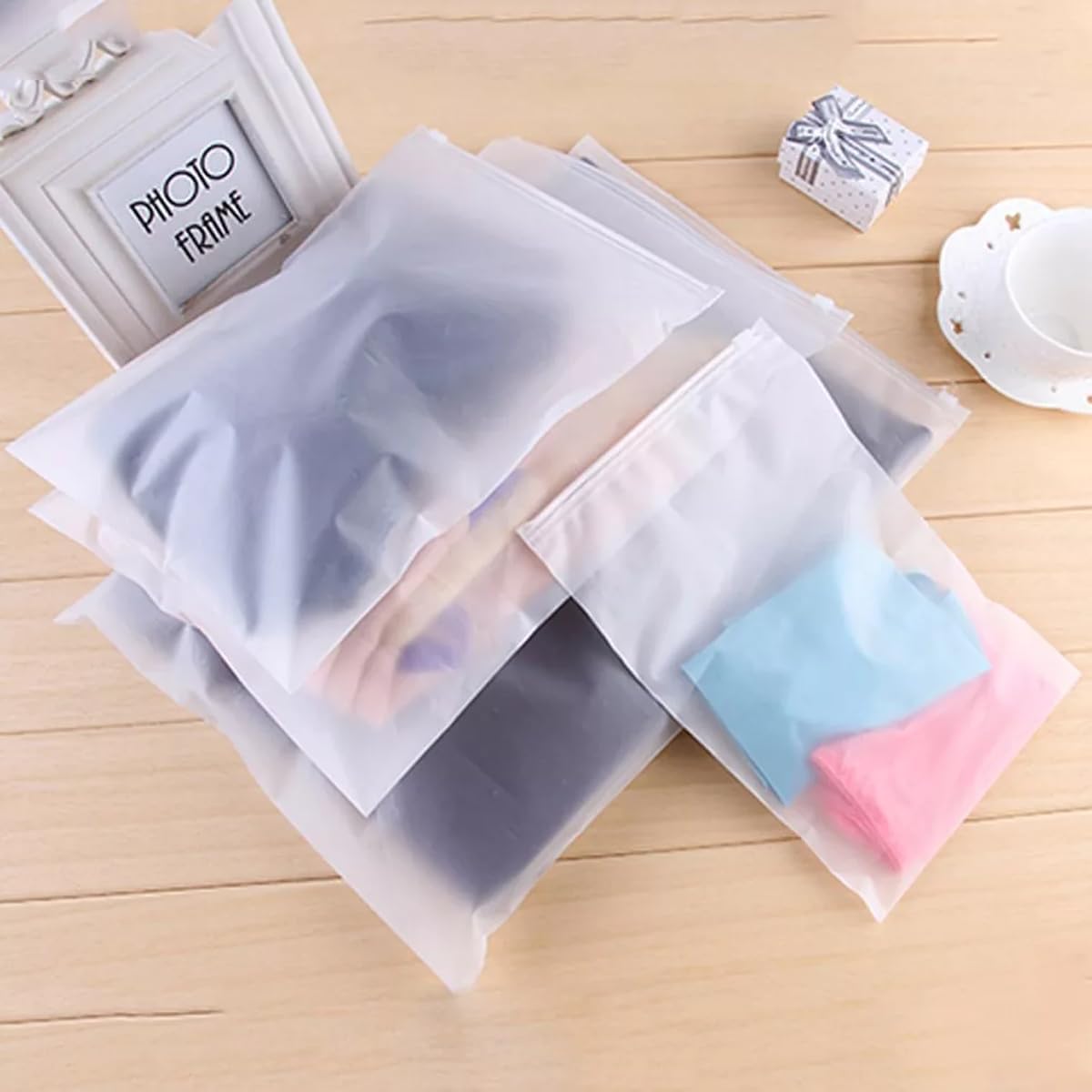 30 pièces pochette voyage : sachets plastiques zip étanches pour un rangement optimal de vos vêtements et accessoires – Image 4