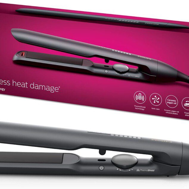 Fer à lisser céramique série 5000 : lissage parfait pour des cheveux sublimes et protégés avec la technologie ThermoShield