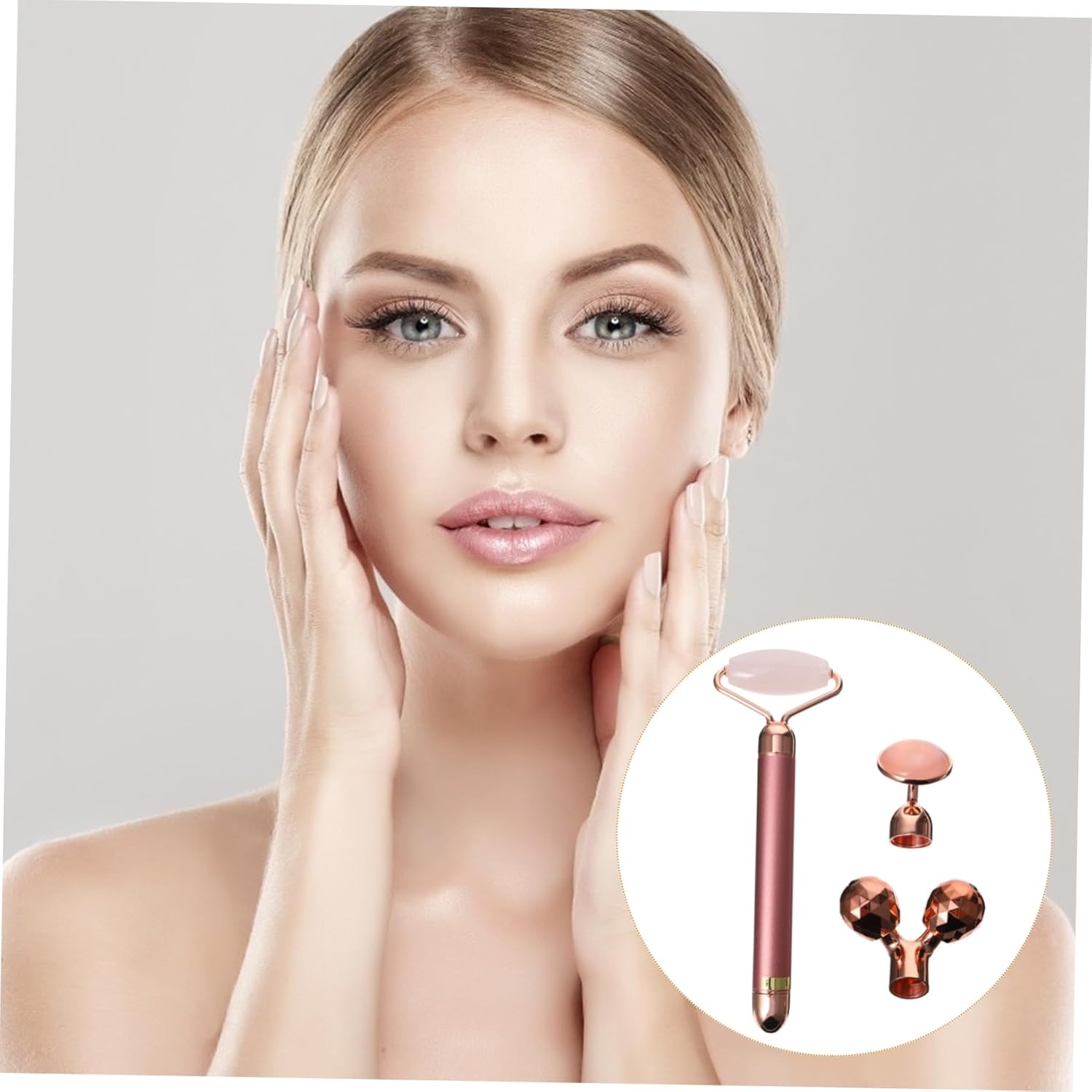 Ensemble de roller de jade électrique : pour un massage facial anti-âge et des résultats éclatants – Image 8