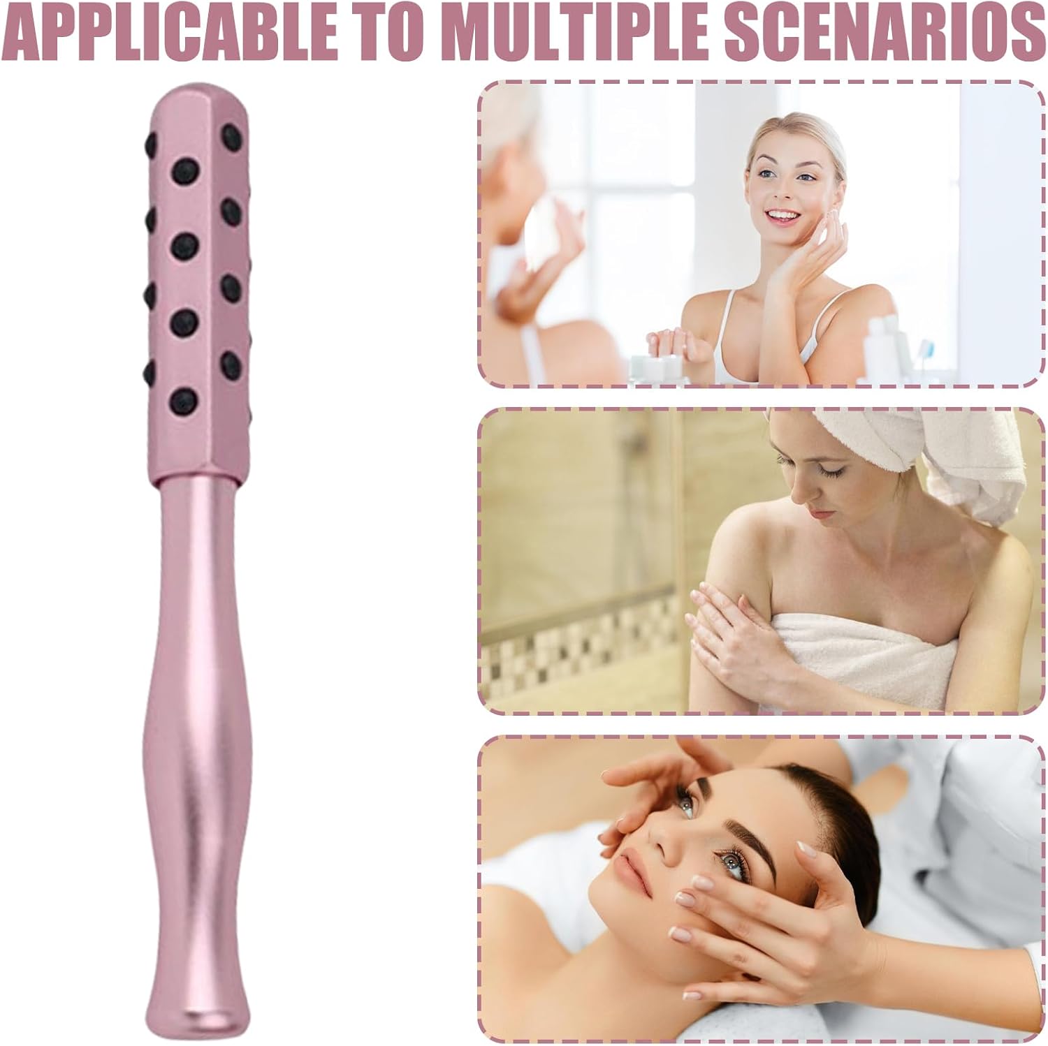 Rouleau massant beauté : l’accessoire de soin visage glacé pour une peau raffermie et éclatante – Image 4