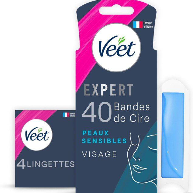 Bandes de cire froide pour visage : épilation longue durée et finition parfaite pour peaux sensibles