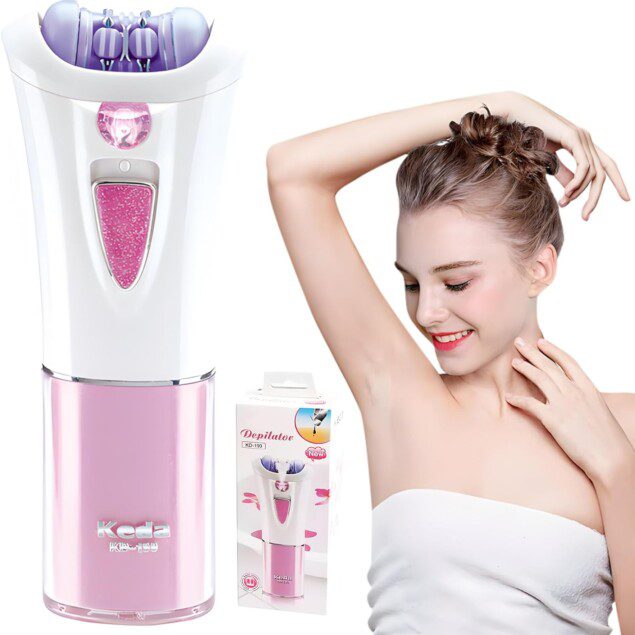 Épilateur électrique femme : l'allié beauté avec lumière LED pour un visage et un corps impeccables