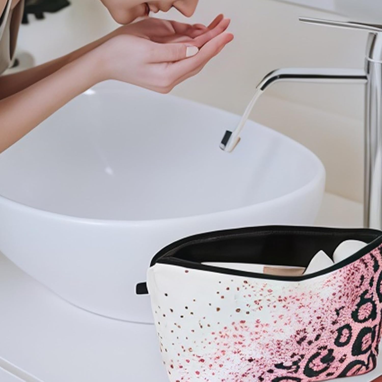 Trousse à maquillage élégante pour femmes : l'organisateur idéal pour le sac à main – Image 7