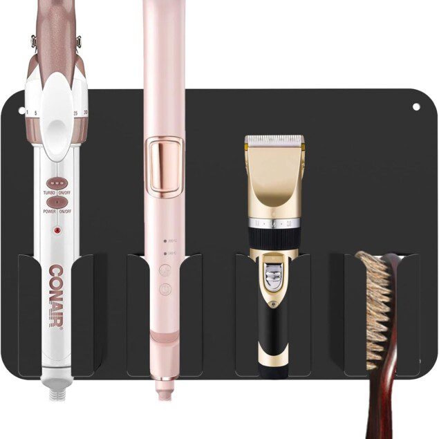 Support mural pour fer à lisser : l'accessoire idéal pour les passionnées de coiffure