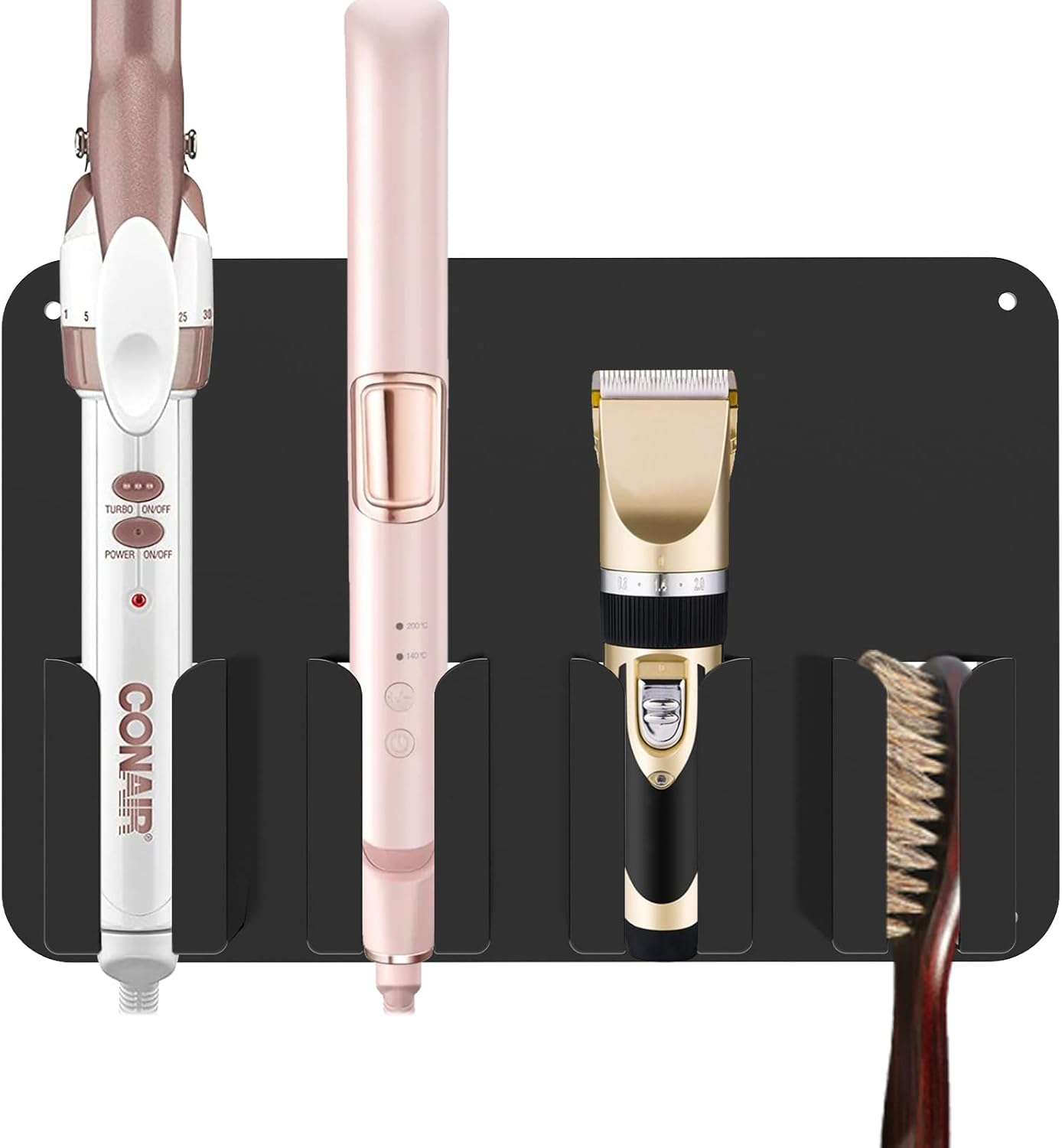 Support mural pour fer à lisser : l'accessoire idéal pour les passionnées de coiffure
