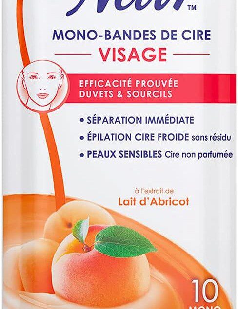 Mono-bandes de cire froide visage : douceur et éclat pour un teint parfait en déplacement