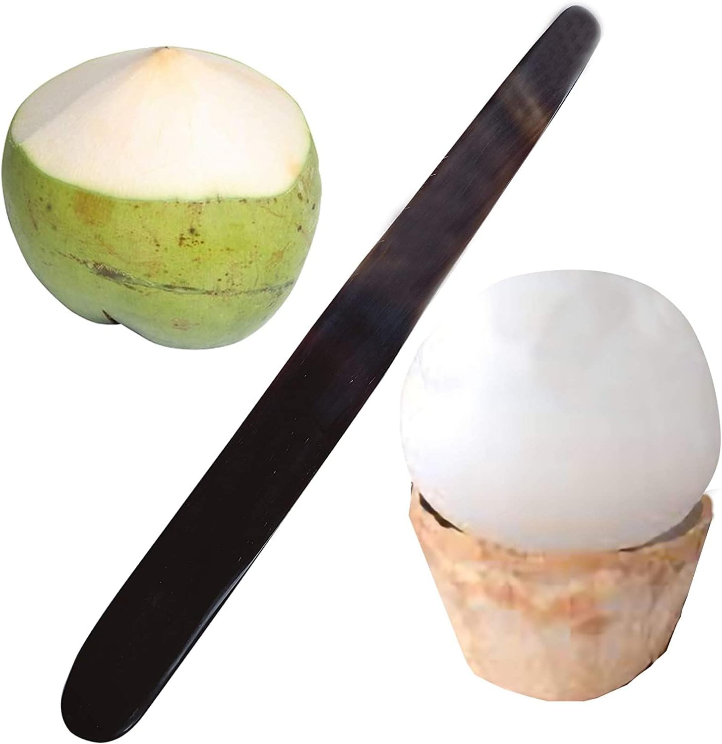Peigne afro en bois naturel fait main : l'accessoire idéal pour cheveux épais et bouclés – Image 9