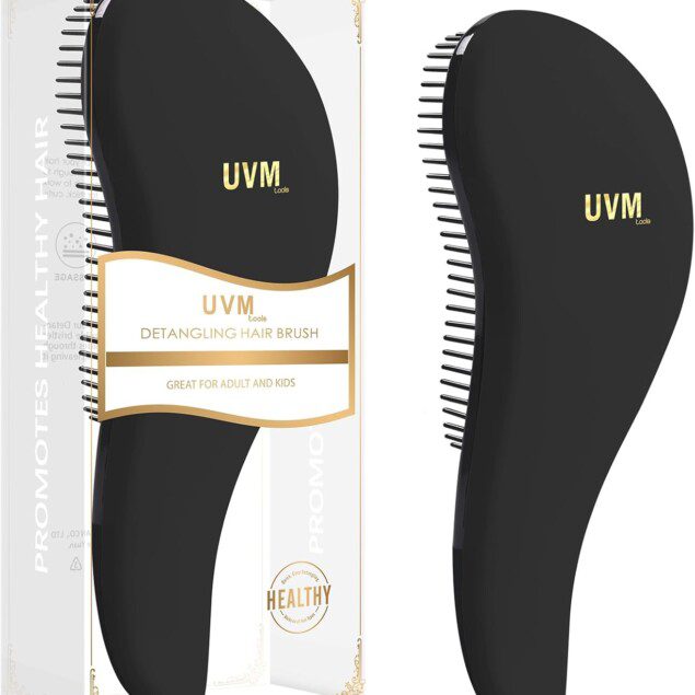 Brosse à cheveux démêlante : l'outil parfait pour femmes, filles et enfants  Faites glisser facilement la brosse sur tous types de cheveux mouillés, fins, bouclés, épais et afro