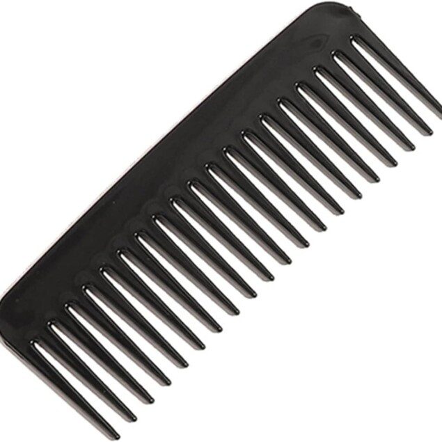 Peigne à dents larges : l'outil essentiel pour les cheveux longs et bouclés   Découvrez le peigne antistatique idéal pour démêler vos cheveux mouillés en douceur  