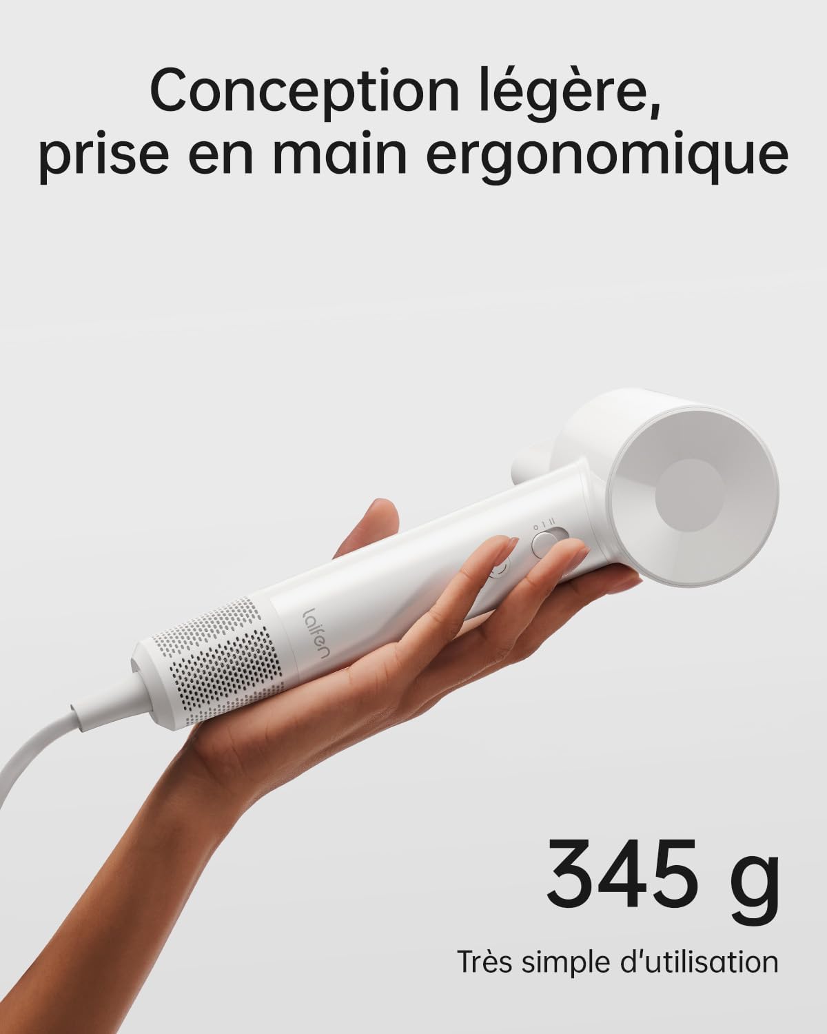 Sèche-cheveux Laifen SE Lite : le partenaire idéal pour des cheveux lisses ou bouclés, à la maison ou en voyage – Image 7
