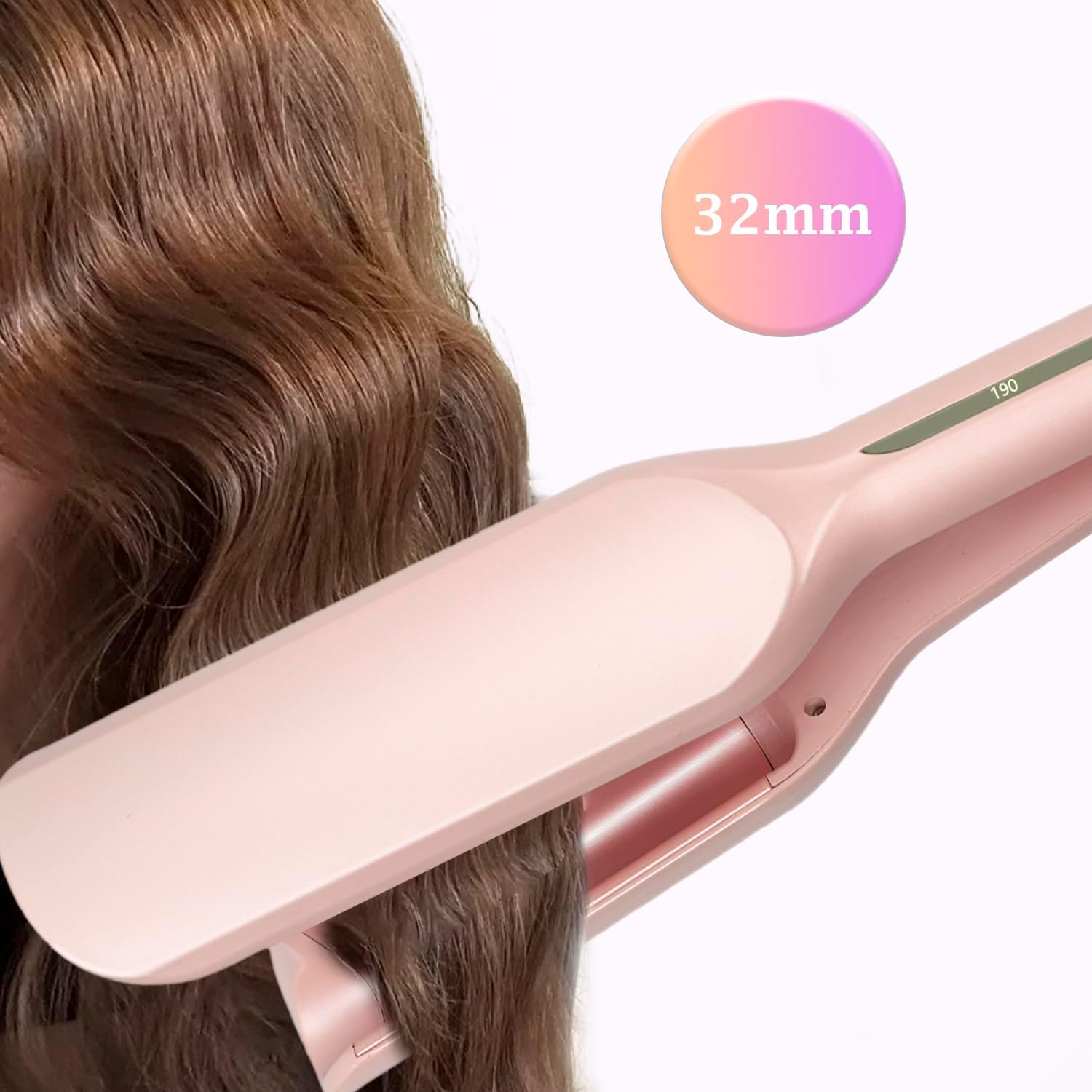 Fer à onduler 32mm : sublimez vos cheveux longs et courts avec des vagues d'eau irrésistibles – Image 4