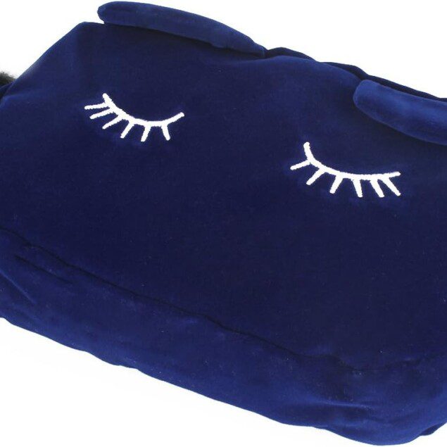 Trousse à stylo et sac cosmétique bleu : l’accessoire parfait pour les passionnés de maquillage