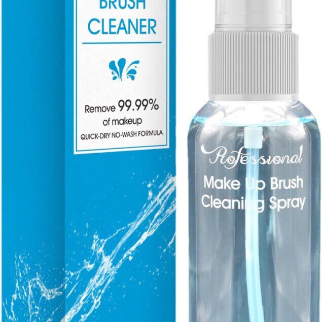 Spray nettoyant liquide pour pinceaux de maquillage : un nettoyage rapide et efficace pour les passionnées de beauté