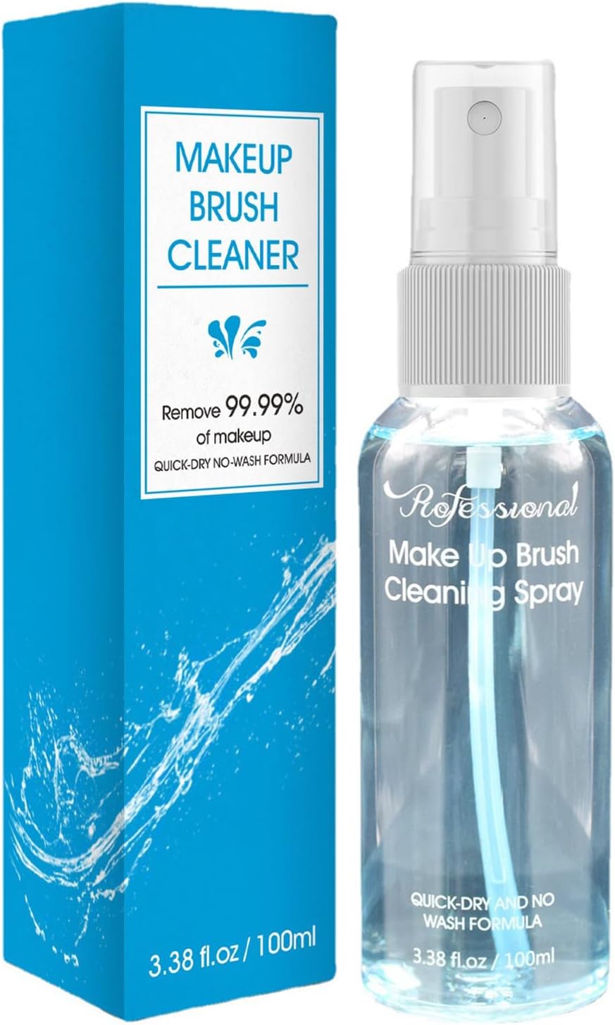 Spray nettoyant liquide pour pinceaux de maquillage : un nettoyage rapide et efficace pour les passionnées de beauté
