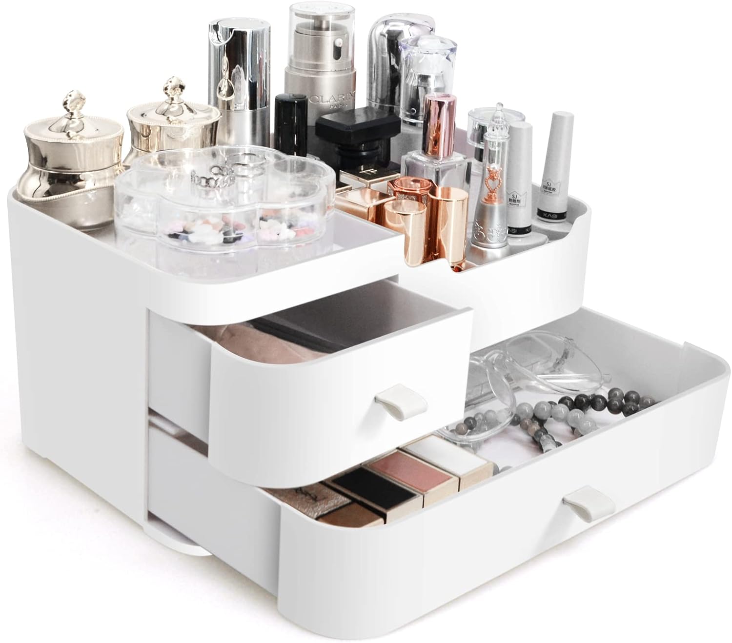 Rangement maquillage : boîte organisateur tiroir pour salle de bain, idéale pour vos produits de beauté et cosmétiques