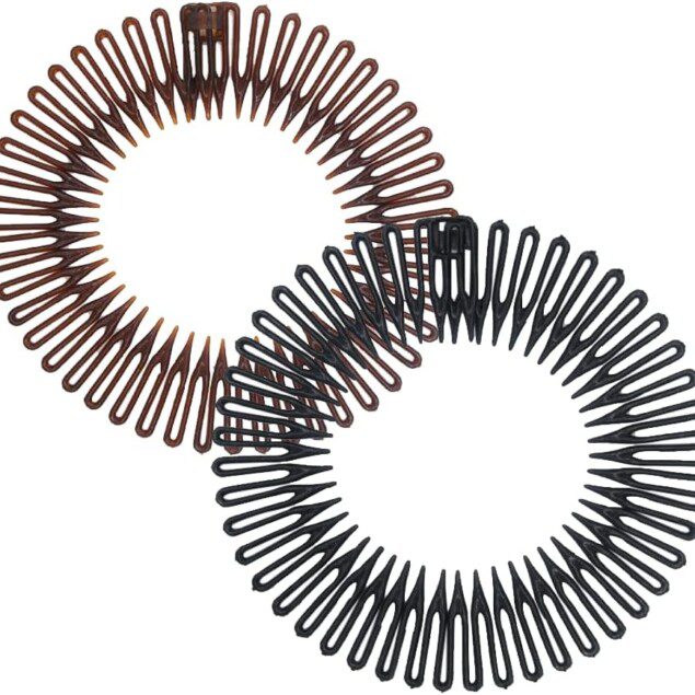 Peigne extensible pour cheveux : l'outil parfait en 2 pièces pour un coiffage facile et élégant