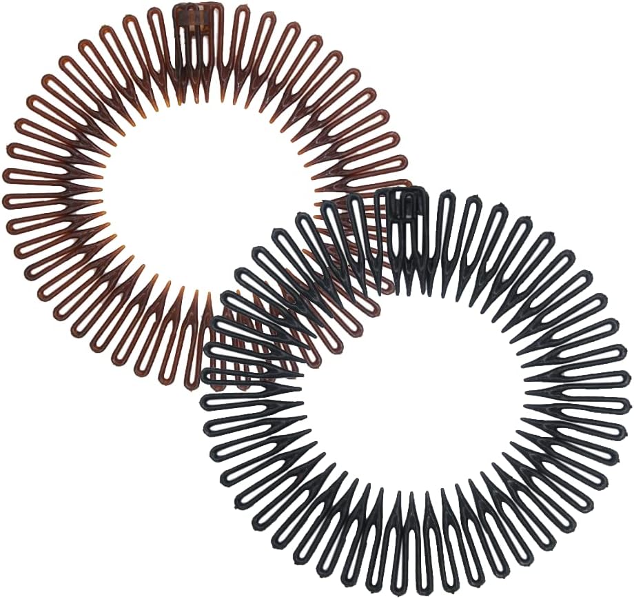 Peigne extensible pour cheveux : l'outil parfait en 2 pièces pour un coiffage facile et élégant