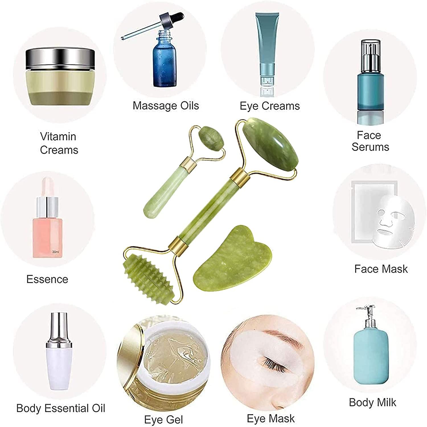 Kits de Massage Jade : Rajeunissez Votre Visage Naturellement – Image 7