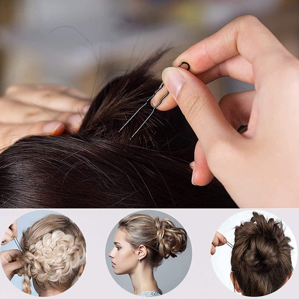 Pince chignon : 200 pièces d'épingles à cheveux pour un coiffage impeccable à la maison ou au salon – Image 6