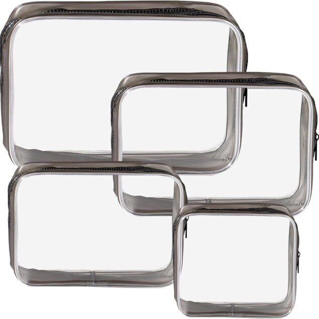Trousse de toilette transparente et étanche : l'organisateur idéal pour homme et femme en voyage