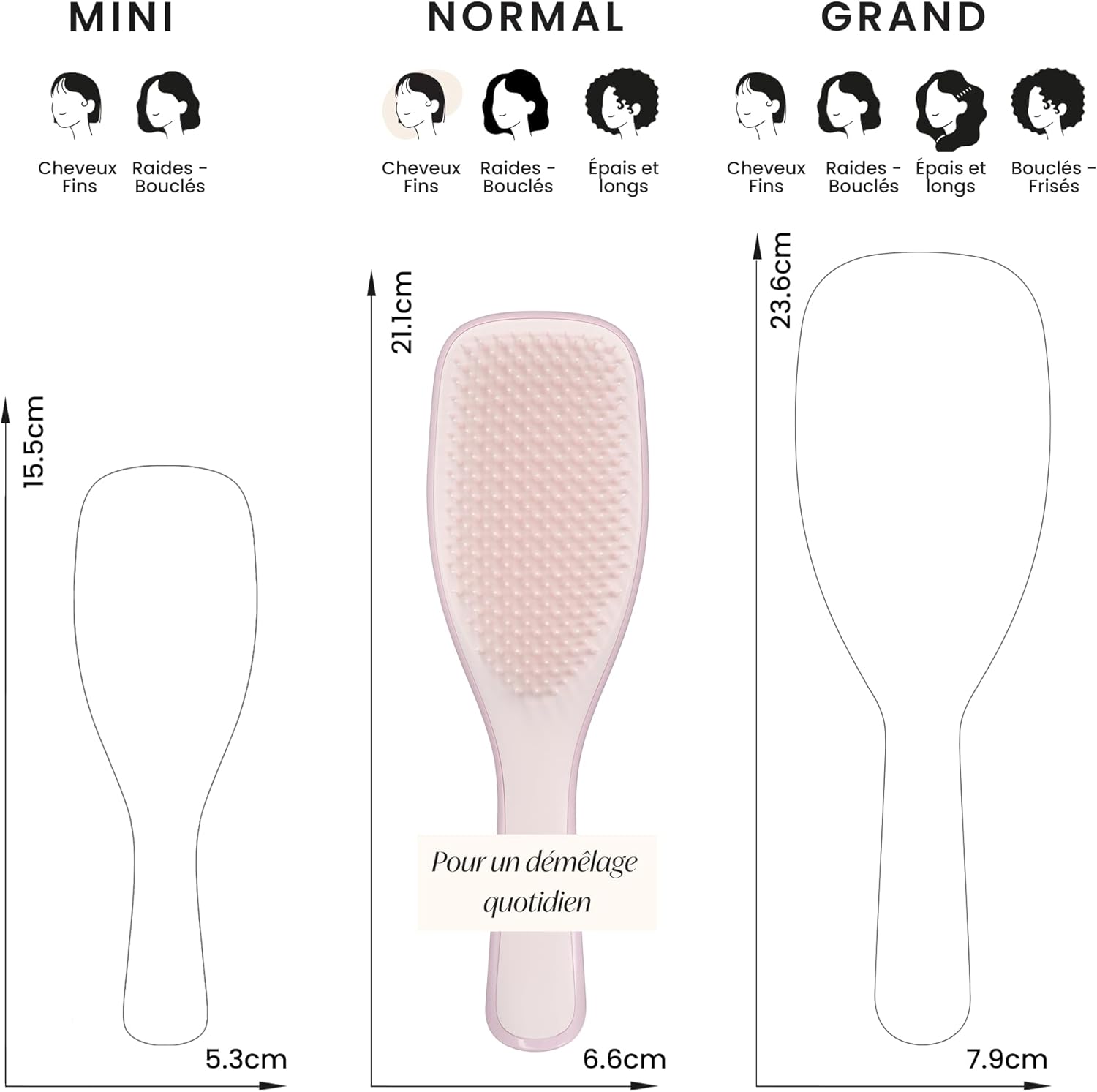 Brosse Tangle Teezer: Démêlage Doux pour Cheveux Colorés – Image 7