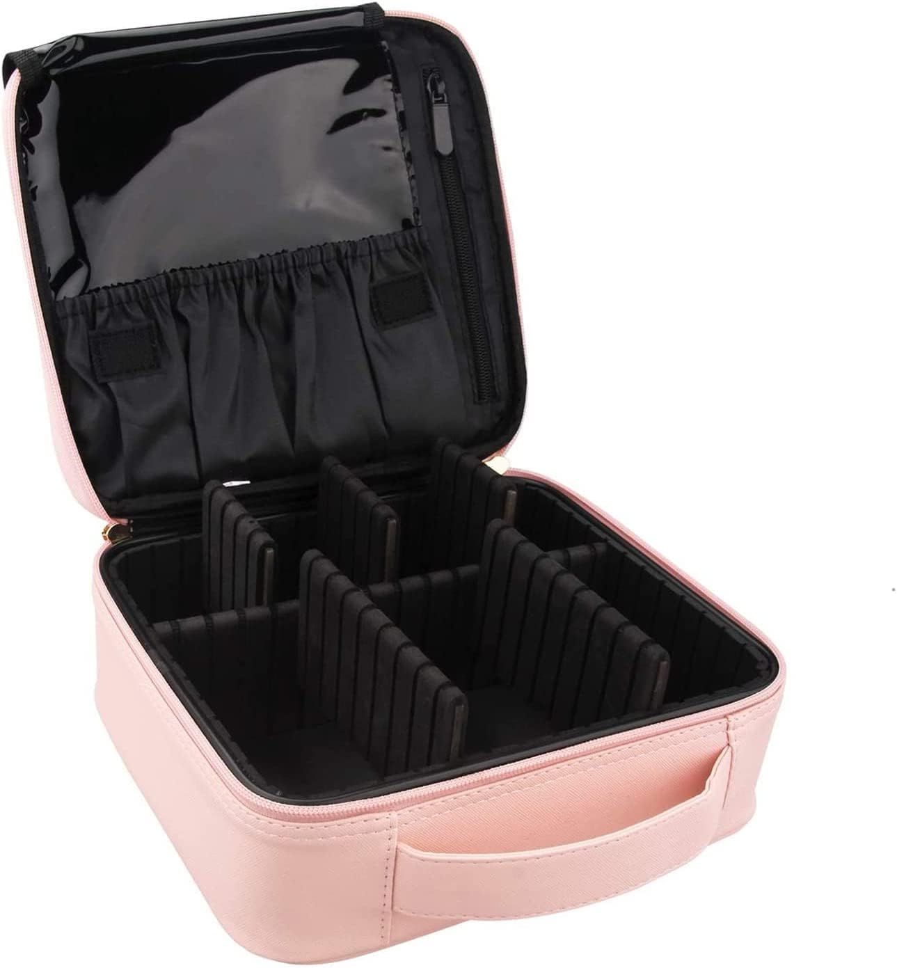 Trousse de maquillage pour femme : mallette de voyage étanche à grande capacité avec compartiments détachables pour un rangement idéal