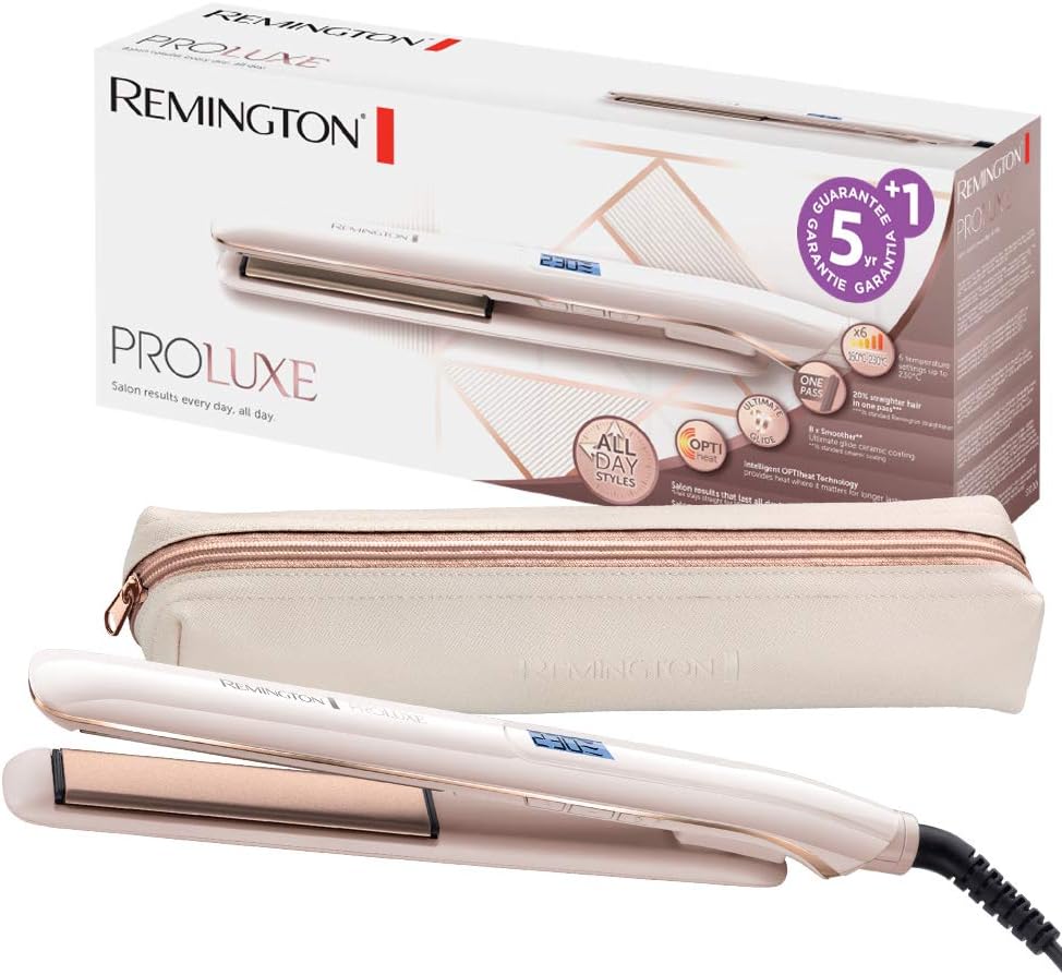 Lisseur cheveux PROluxe : un lissage professionnel longue tenue pour des coiffures éclatantes