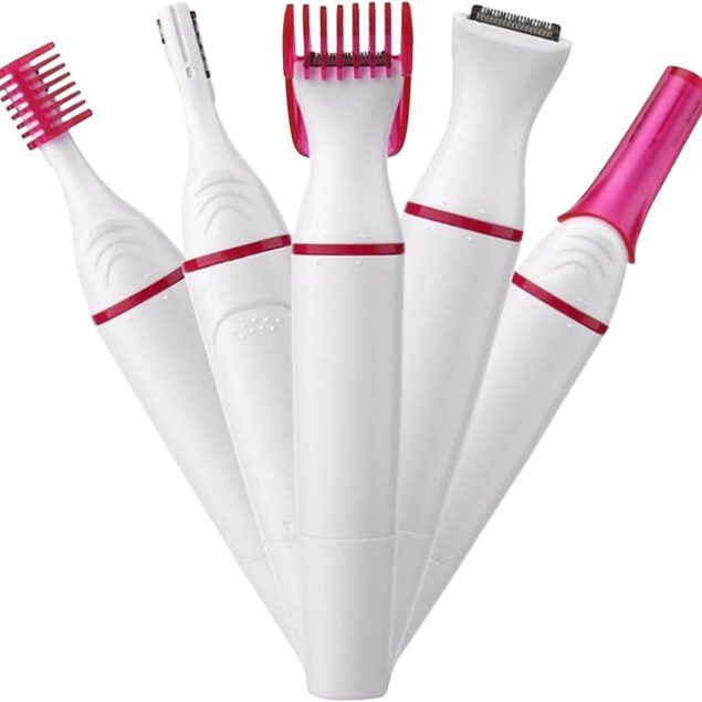 Rasoir électrique 2 en 1 pour femme : épilation précise et douce des jambes, aisselles et plus encore